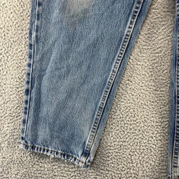 Levi's Jeans Men's 34x30 Blue Denim Straight Red Tab 560 Distressed Faded Work - Picture 3 of 15